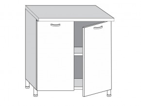2.80.2 Шкаф-стол на 800мм с 2-мя дверцами в Краснотурьинске - krasnoturinsk.magazinmebel.ru | фото