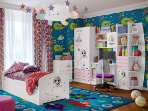 Детская комната Юниор-2 Мальвина в Краснотурьинске - krasnoturinsk.magazinmebel.ru | фото