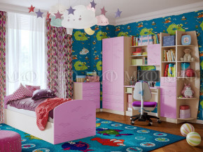 Детская комната Юниор-2 Сиреневый в Краснотурьинске - krasnoturinsk.magazinmebel.ru | фото