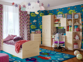 Детская комната Юниор-2 Ваниль в Краснотурьинске - krasnoturinsk.magazinmebel.ru | фото