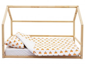 Детская кровать-домик Монтессори Svogen натура в Краснотурьинске - krasnoturinsk.magazinmebel.ru | фото - изображение 2