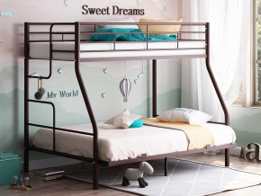 Двухъярусная кровать Гранада-3 140 коричневый в Краснотурьинске - krasnoturinsk.magazinmebel.ru | фото - изображение 1