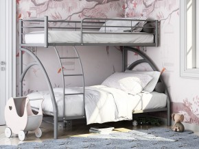 Двухъярусная кровать Виньола 2 Серая в Краснотурьинске - krasnoturinsk.magazinmebel.ru | фото