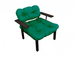 Кресло Дачное зелёная подушка в Краснотурьинске - krasnoturinsk.magazinmebel.ru | фото