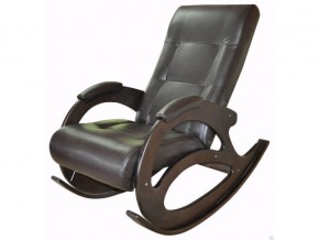 Кресло-качалка К 5/3 коричневое в Краснотурьинске - krasnoturinsk.magazinmebel.ru | фото - изображение 1