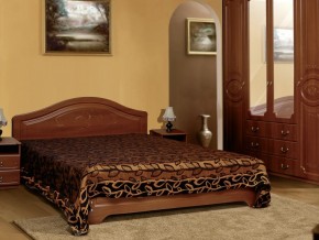 Кровать 1800 Ивушка 5 темная в Краснотурьинске - krasnoturinsk.magazinmebel.ru | фото
