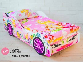 Кровать детская машина Фея в Краснотурьинске - krasnoturinsk.magazinmebel.ru | фото