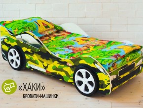 Кровать детская машина Хаки в Краснотурьинске - krasnoturinsk.magazinmebel.ru | фото - изображение 2