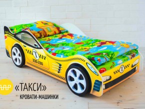 Кровать детская машина Такси в Краснотурьинске - krasnoturinsk.magazinmebel.ru | фото - изображение 2