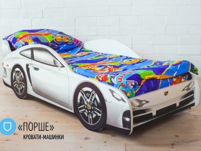 Кровать детская машинка Порше в Краснотурьинске - krasnoturinsk.magazinmebel.ru | фото - изображение 1