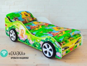 Кровать детская машинка Сказка в Краснотурьинске - krasnoturinsk.magazinmebel.ru | фото - изображение 2