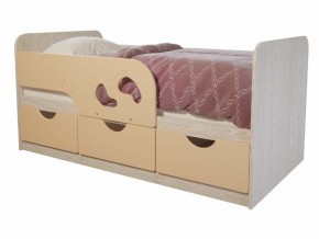 Кровать детская Минима лего 160 крем-брюле в Краснотурьинске - krasnoturinsk.magazinmebel.ru | фото