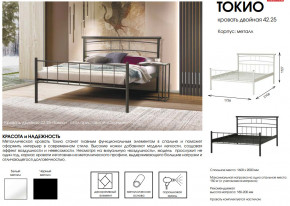 Кровать двойная 42.25 Токио в Краснотурьинске - krasnoturinsk.magazinmebel.ru | фото - изображение 2