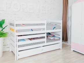Кровать из массива с выдвижным спальным местом Матрешка Эко в Краснотурьинске - krasnoturinsk.magazinmebel.ru | фото