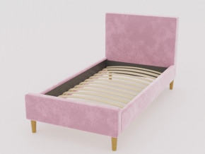 Кровать Линси 900 розовый в Краснотурьинске - krasnoturinsk.magazinmebel.ru | фото