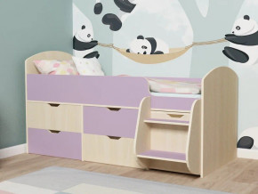 Кровать Малыш-7 Дуб-Ирис в Краснотурьинске - krasnoturinsk.magazinmebel.ru | фото