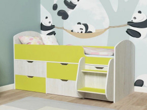 Кровать Малыш-7 Винтербер-Лайм в Краснотурьинске - krasnoturinsk.magazinmebel.ru | фото