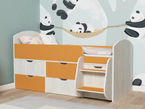 Кровать Малыш-7 Винтербер-Оранжевый в Краснотурьинске - krasnoturinsk.magazinmebel.ru | фото - изображение 1
