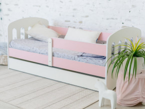 Кровать Малыш с ящиком розовый в Краснотурьинске - krasnoturinsk.magazinmebel.ru | фото - изображение 1