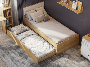 Кровать одинарная Милан выкатная с настилом в Краснотурьинске - krasnoturinsk.magazinmebel.ru | фото