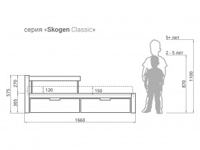 Кровать Svogen classic с ящиками и бортиком бежево-белый в Краснотурьинске - krasnoturinsk.magazinmebel.ru | фото - изображение 2