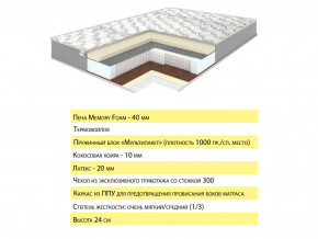 Матрас Эмма 120х200 в Краснотурьинске - krasnoturinsk.magazinmebel.ru | фото - изображение 2