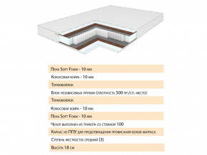 Матрас Телла 180х200 в Краснотурьинске - krasnoturinsk.magazinmebel.ru | фото - изображение 2