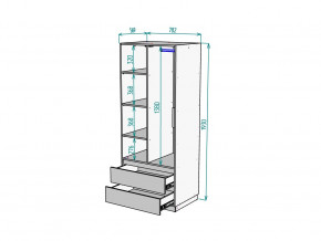 Шкаф Malta light H297 Белый в Краснотурьинске - krasnoturinsk.magazinmebel.ru | фото - изображение 2