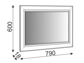 Зеркало Саванна М07 в Краснотурьинске - krasnoturinsk.magazinmebel.ru | фото - изображение 2